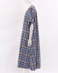 Lee Mathews Gingham SS Midi Dress Size 3