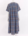 Lee Mathews Gingham SS Midi Dress Size 3