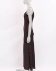 Scanlan Theodore Polka Dot Silk Slip Dress Size 6