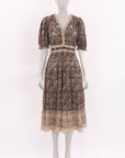 Ulla Johnson Printed 'Elli' Dress Size US 6 | AU 10
