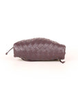 Bottega Veneta Mini Intrecciato Leather Pouch