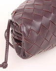 Bottega Veneta Mini Intrecciato Leather Pouch