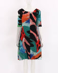 Pleats Please Floral Print SS Dress Size 5