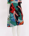Pleats Please Floral Print SS Dress Size 5