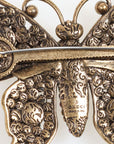 Gucci Crystal Butterfly Brooch