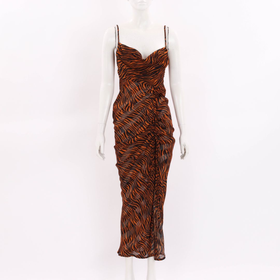 Khirzad Femme Leopard Dress Size S