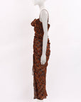 Khirzad Femme Leopard Dress Size S