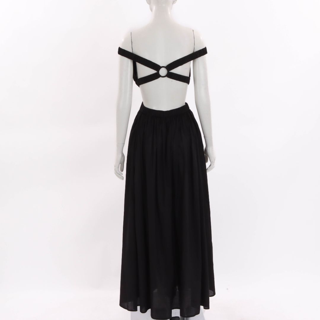 Scanlan Theodore Cut Out Maxi Dress Size S