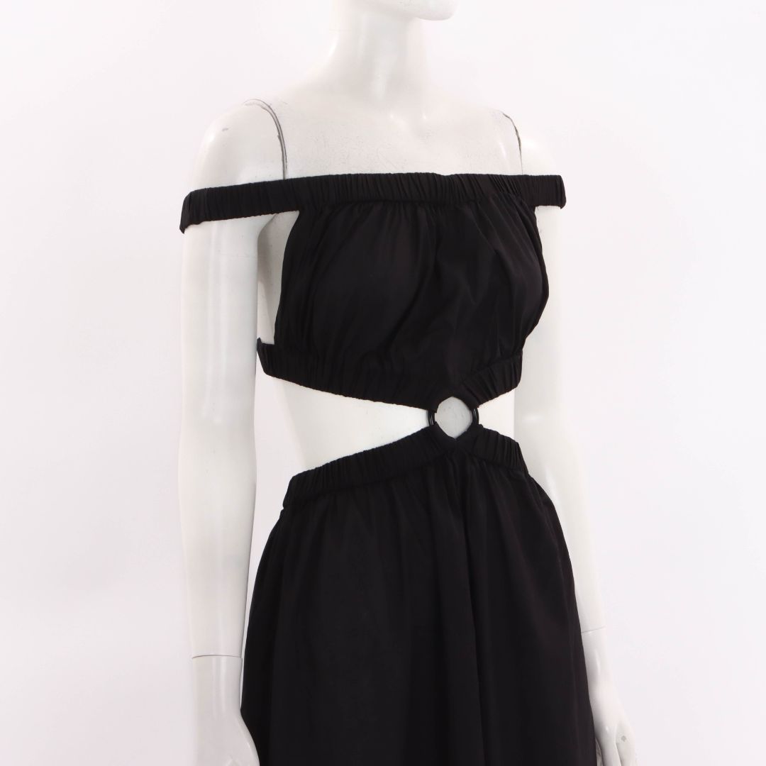 Scanlan Theodore Cut Out Maxi Dress Size S
