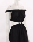 Scanlan Theodore Cut Out Maxi Dress Size S