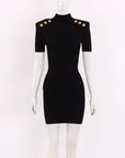 Balmain Short Knit Dress Size FR 36 | AU 8