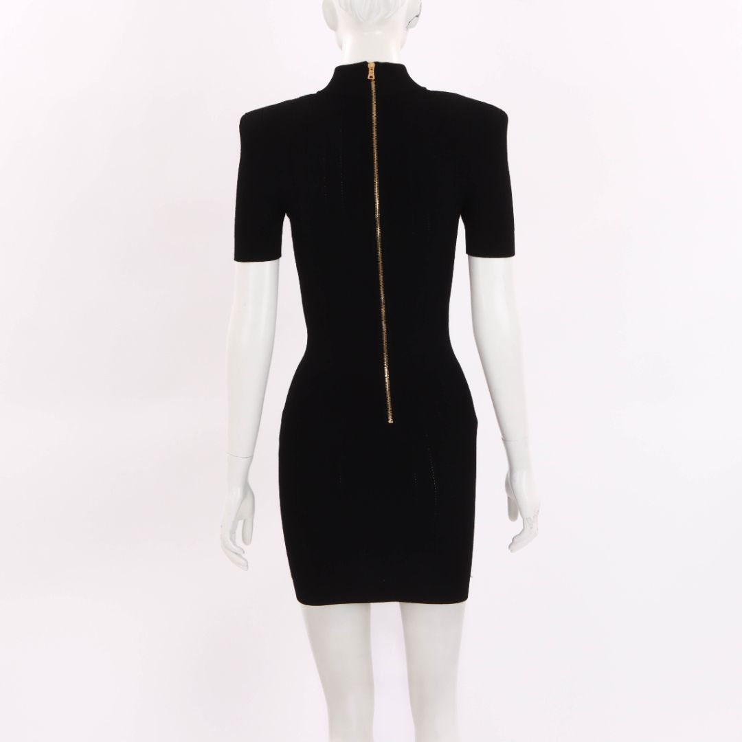 Balmain Short Knit Dress Size FR 36 | AU 8