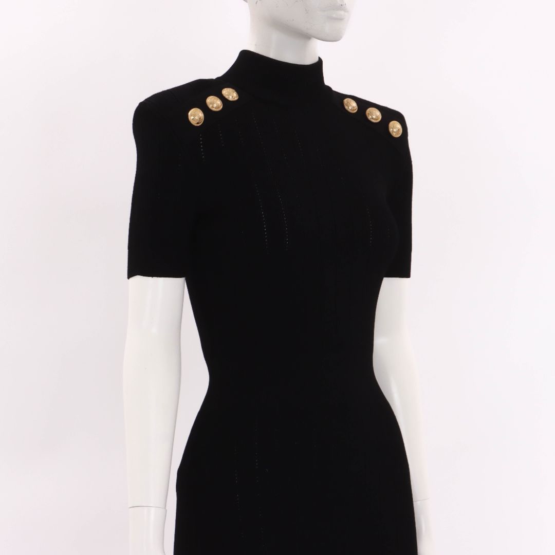 Balmain Short Knit Dress Size FR 36 | AU 8