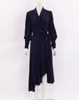 Zimmermann Silk Long Sleeve Wrap Dress Size 1