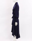 Zimmermann Silk Long Sleeve Wrap Dress Size 1