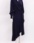 Zimmermann Silk Long Sleeve Wrap Dress Size 1
