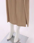 Issey Miyake Pleated Long Sleeve Top and Skirt Size M