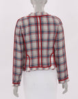 Dolce & Gabbana Checked Linen Jacket Size IT 40 | AU 8