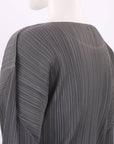 Issey Miyake Pleated Long Sleeve Top Size M