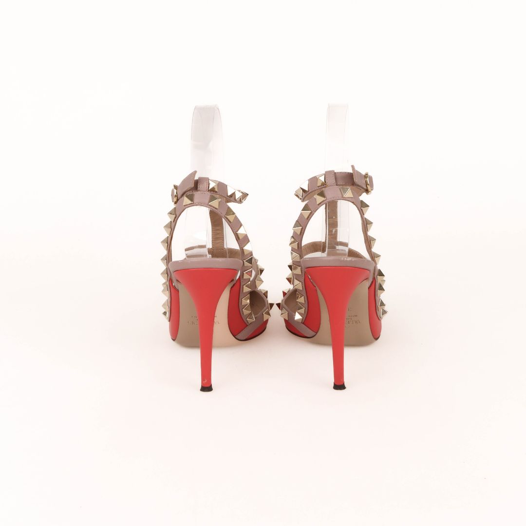Valentino Rockstud Caged Heels Size 36.5
