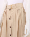 Chloe Belted Midi Skirt Size FR 44 | AU 14-16