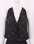 Ulla Johnson Lucille Floral Midi Dress Size US 0 | AU 4-6
