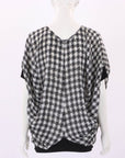Junya Watanabe Checkered Oversized Top Size L
