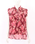 Zimmermann 'Concert' Silk Flutter Top Size 4