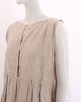 Daniela Gregis Linen Midi Dress Size O/S