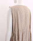 Daniela Gregis Linen Midi Dress Size O/S