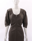 Scanlan Theodore Cotton Midi Dress Size 12