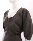 Scanlan Theodore Cotton Midi Dress Size 12