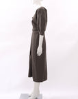 Scanlan Theodore Cotton Midi Dress Size 12