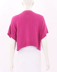 Max & Co Sequined Cropped Knit Top Size M