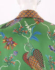 Alemais Birdie Spliced Silk Shirt Size 12