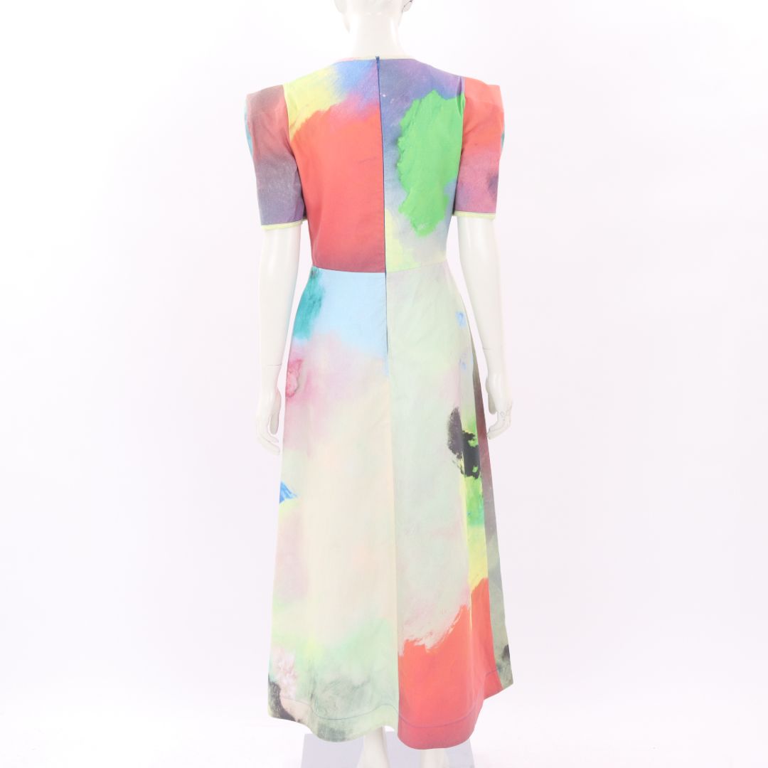Only One Ashley Watercolour Print Maxi Dress Size 10