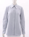 Scanlan Theodore Striped Cotton Shirt Size 8