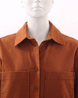 Oroton Drill Overshirt Size 6
