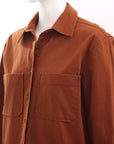 Oroton Drill Overshirt Size 6