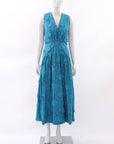 Farm Rio 3D Flower V Neck Dress Size M
