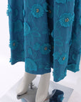 Farm Rio 3D Flower V Neck Dress Size M