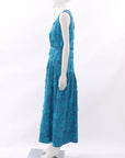 Farm Rio 3D Flower V Neck Dress Size M