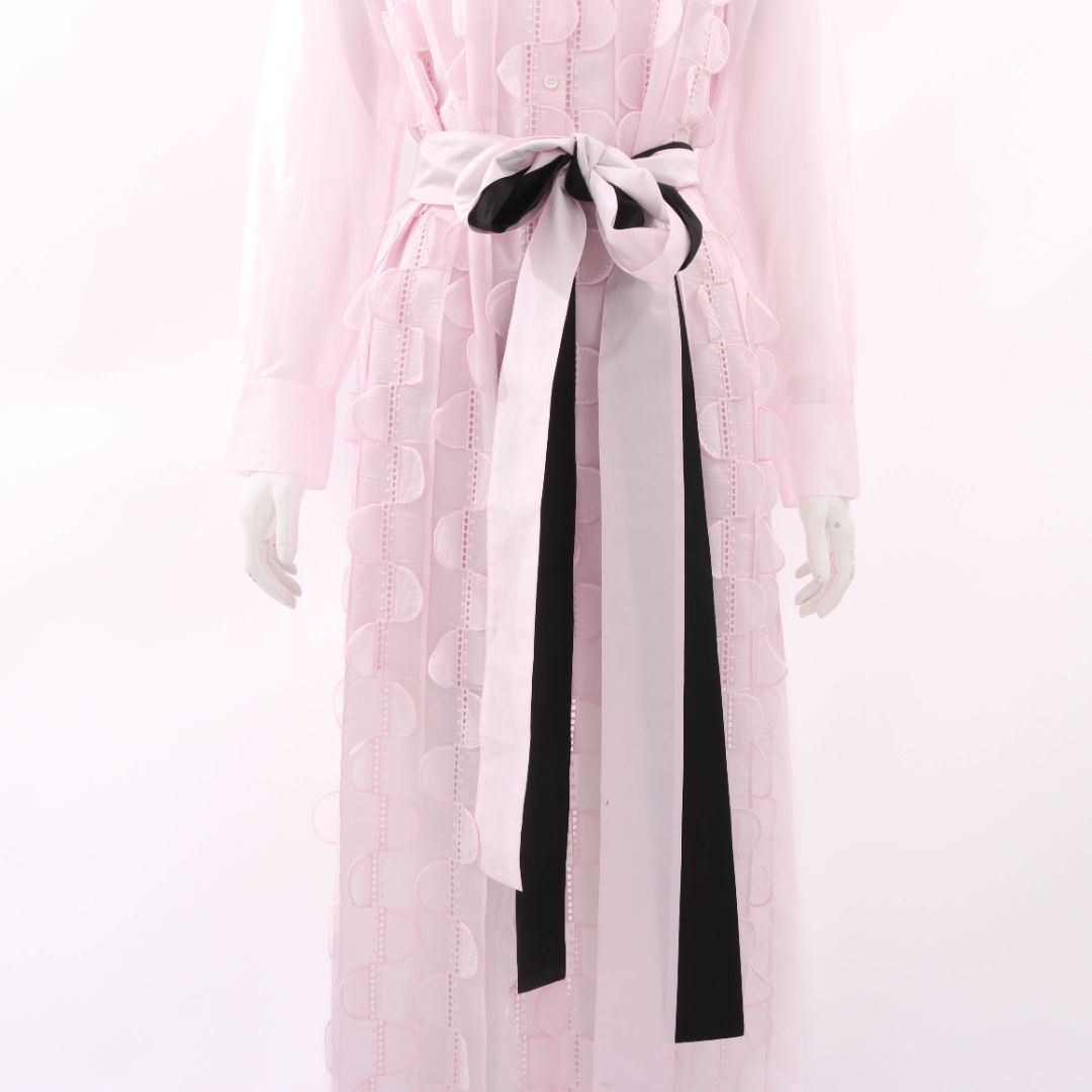 Oroton Scallop Lace Dress Size 6