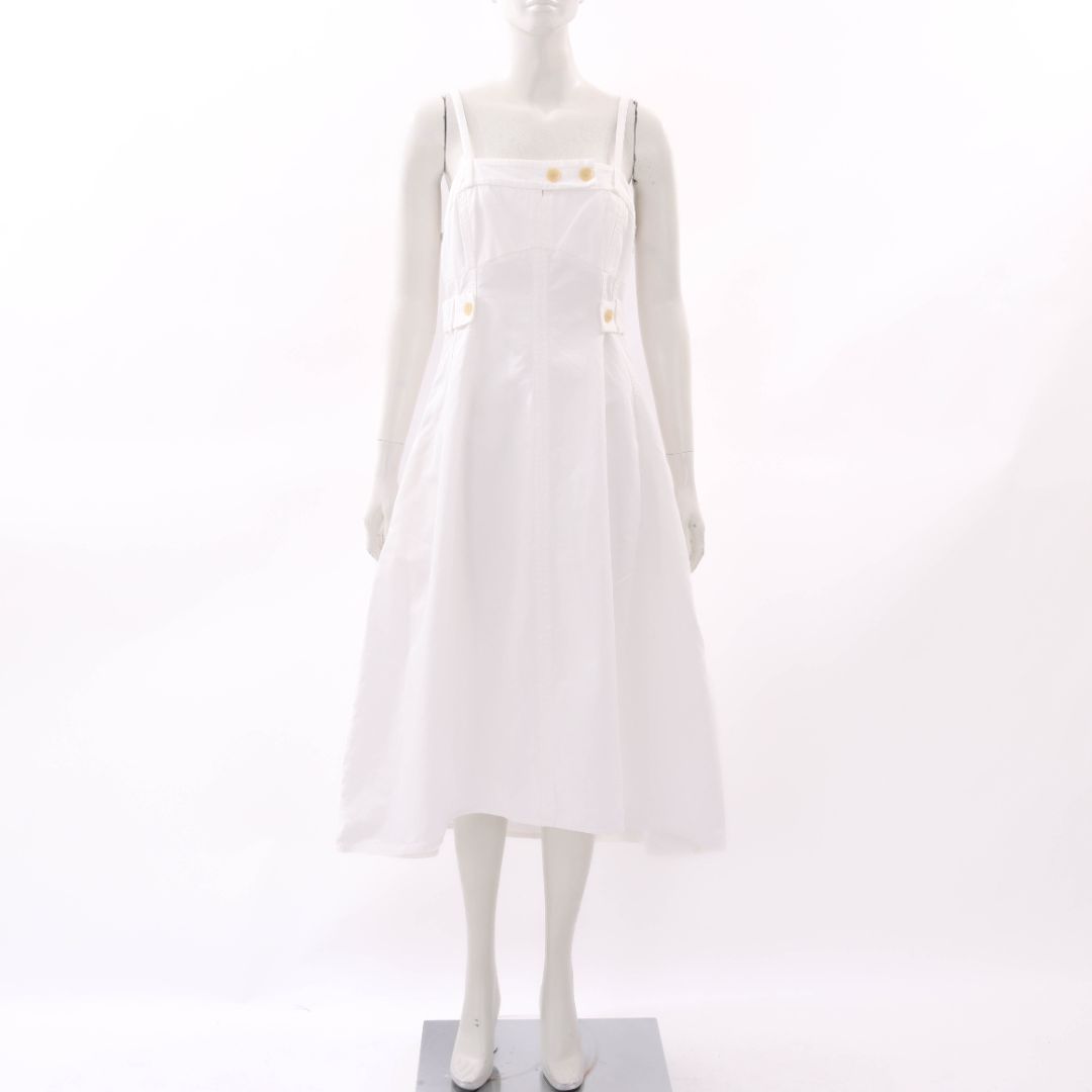 Oroton Pinafore Midi Dress Size 12