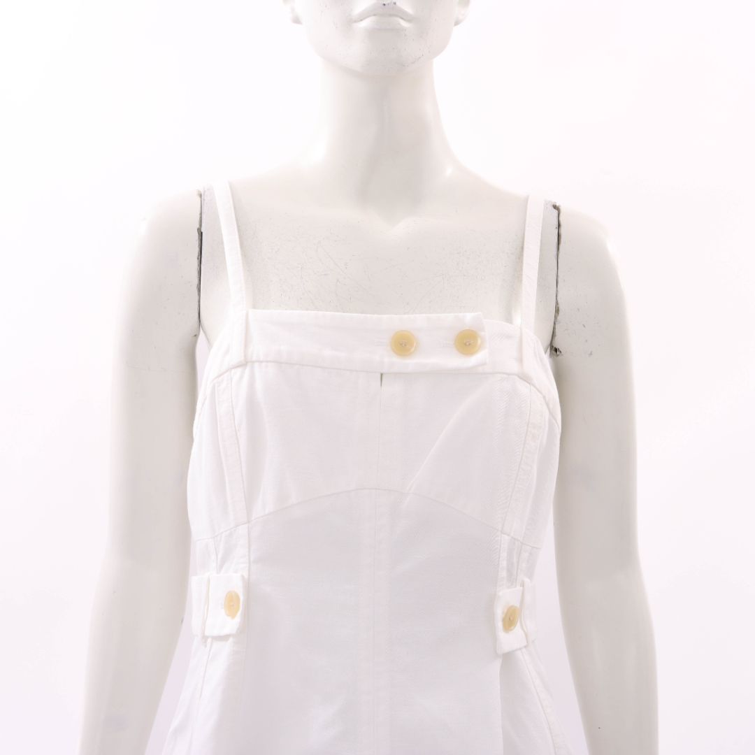 Oroton Pinafore Midi Dress Size 12