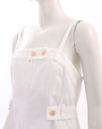 Oroton Pinafore Midi Dress Size 12