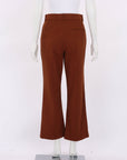 Oroton Cotton Flare Pant Size 10
