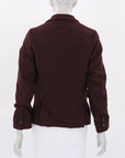 Bergfabel Herringbone Jacket Size IT 40 | AU 8