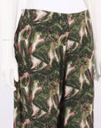 Scanlan Theodore Linen Print Pants Size 10