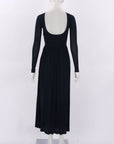 Aeron Long Sleeve Scoop Neck Midi Dress Size 34 | AU 6